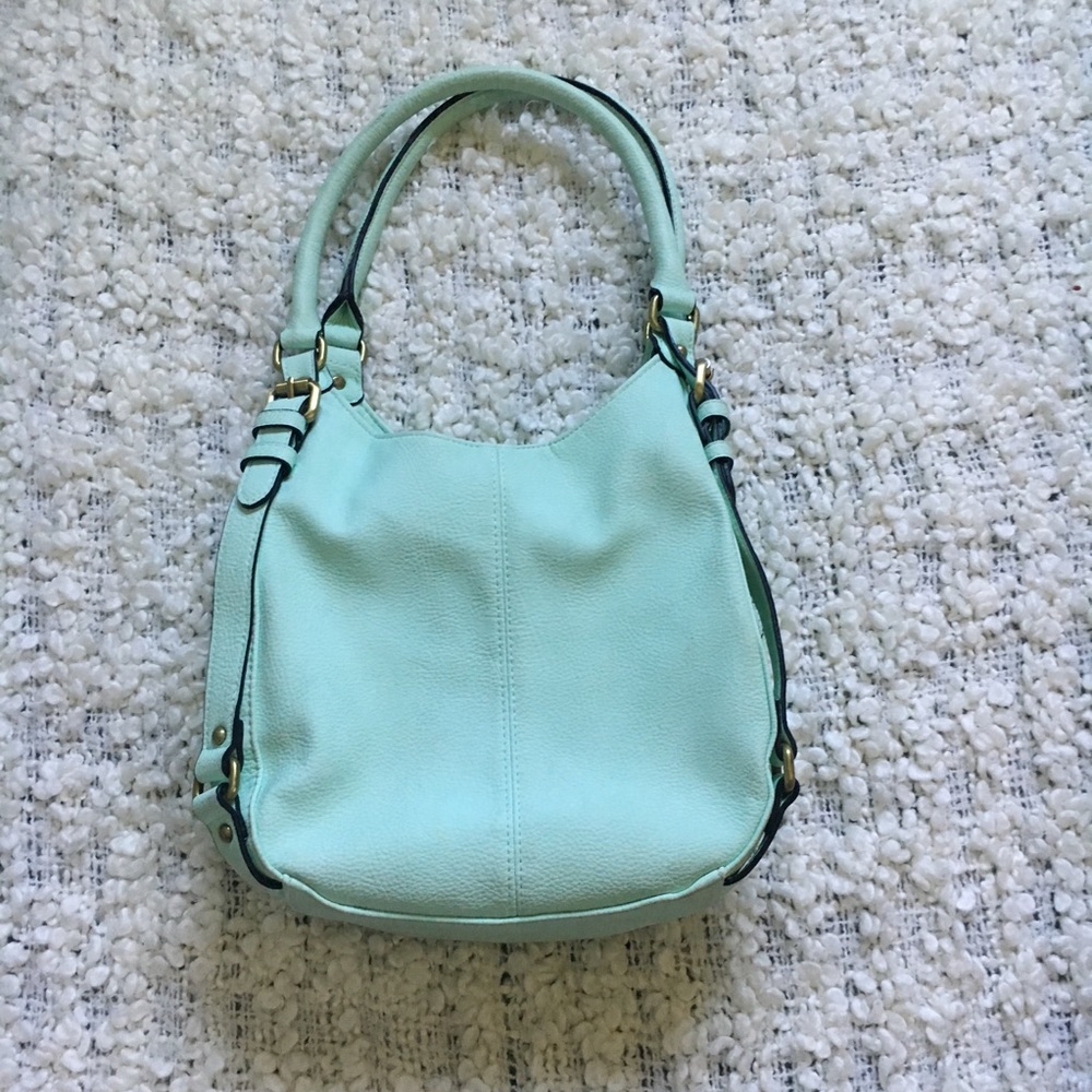 Mint/Light Blue Purse!